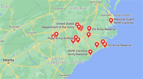Location: Cumberland County, North Carolina. Overall Mission: Military airport supporting combat and aviation training for unit field and multi-service exercises. It also facilitates deployment. Official Website: Unavailable. Army Bases In Oklahoma 46. Fort Sill Image: staticflickr.com. ... Army Bases In South Carolina 50. Fort Jackson Image: …